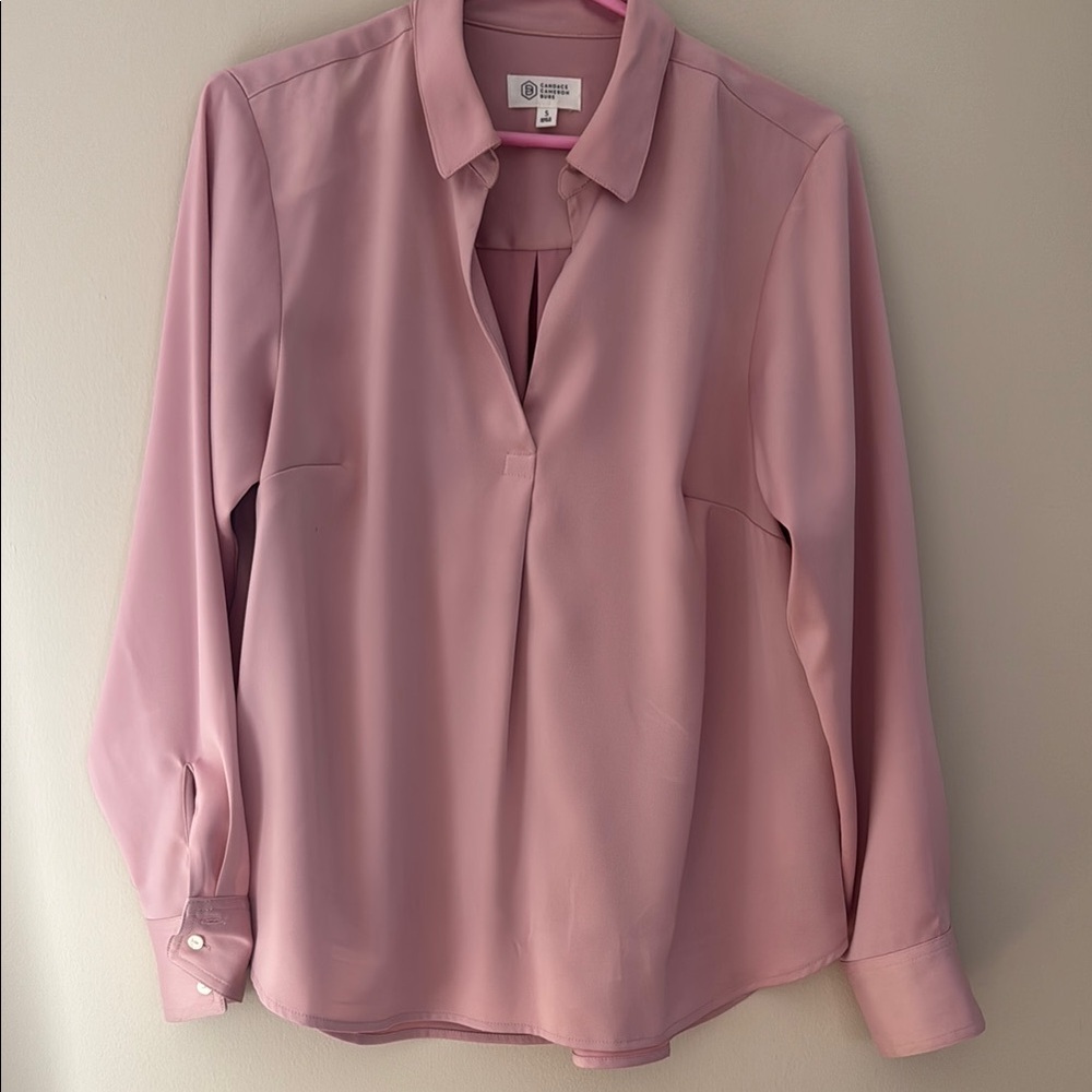 Elegant Pink Women's Blouse